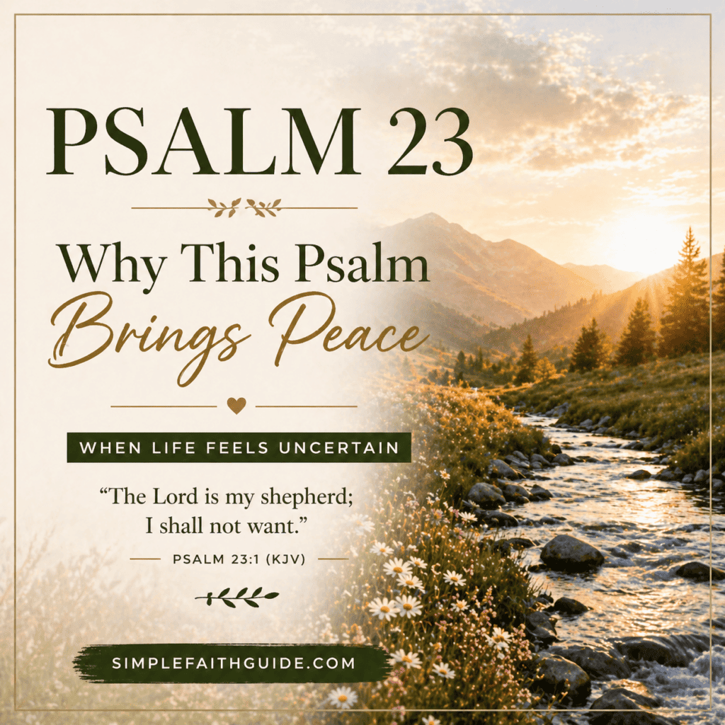 psalm 23 Bible verse meaning explained simply