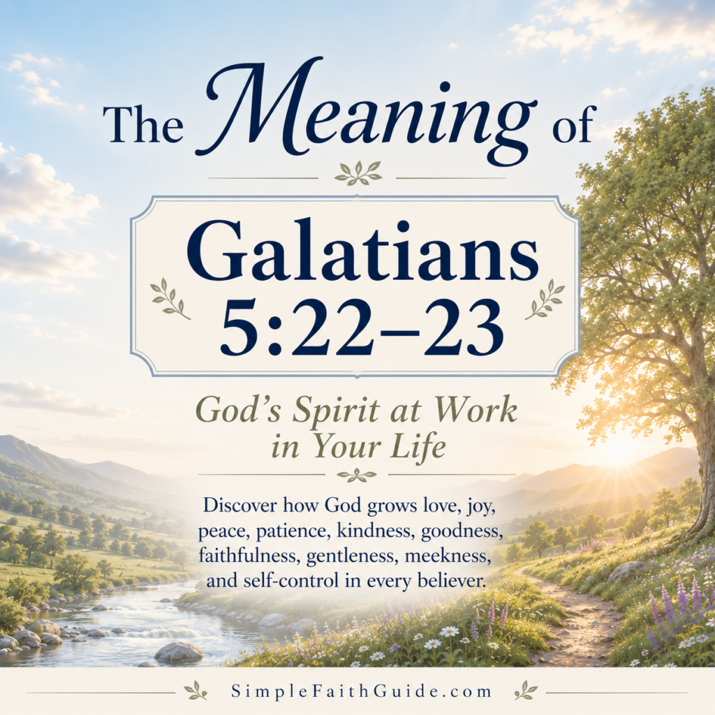 Galatians 5:22-23 meaning image for Feature image.