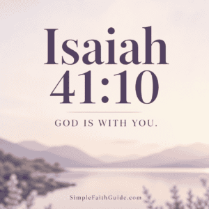 Isaiah 41:10 image for the feature image. Just the verse.