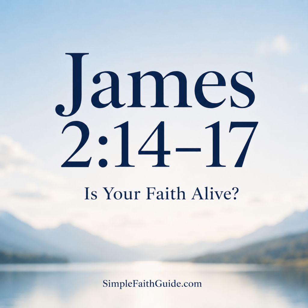 James 2:14-17 meaning image for feature image.
