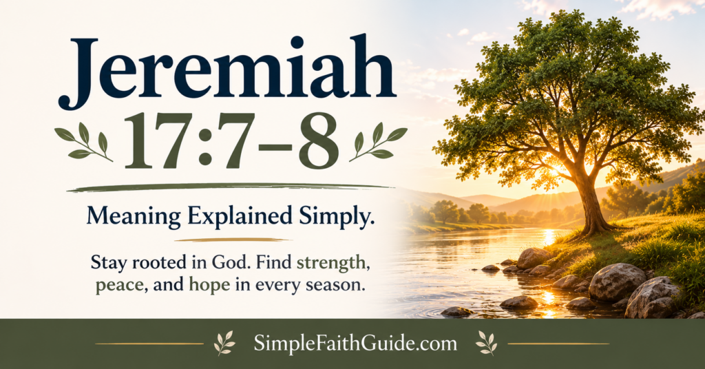 Jeremiah 17:7-8 meaning image for the post image.