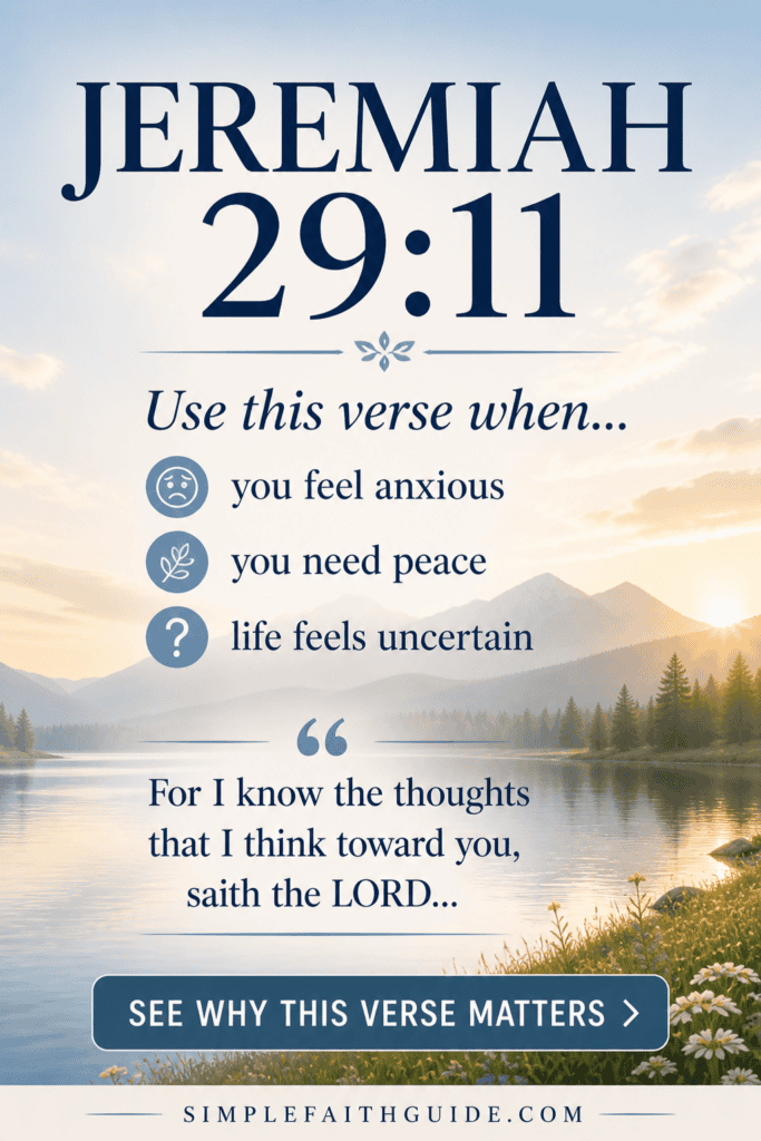 Jeremiah 29:11 meaning image for pinterest