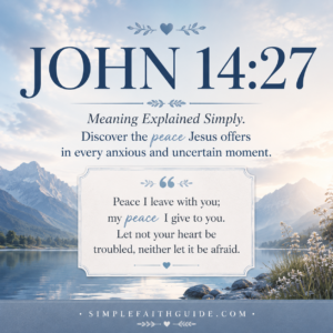 John 14:27 meaning image for the post feature image.