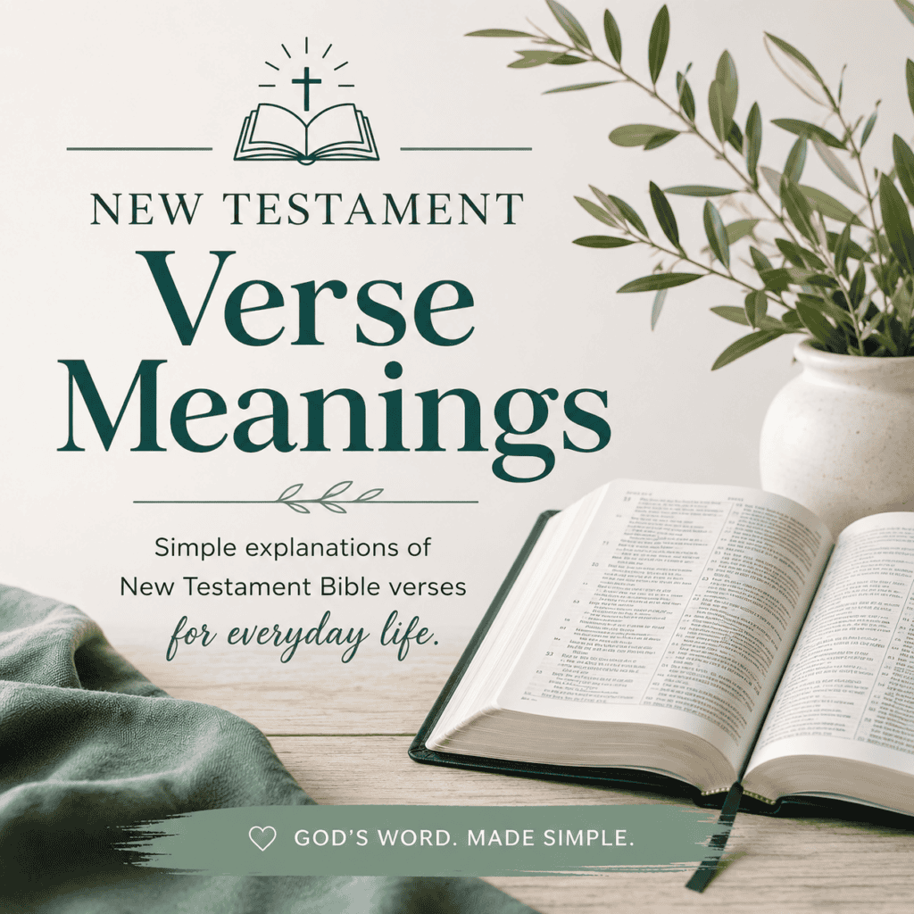 New Testament Verse Meanings