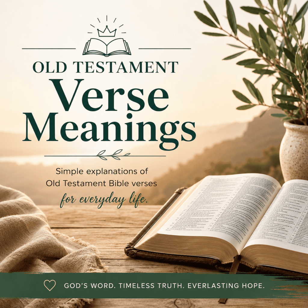 Old Testament Verse Meanings