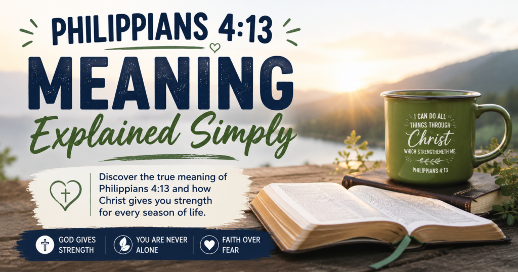 Philippians 4:13 meaning image for the post image.