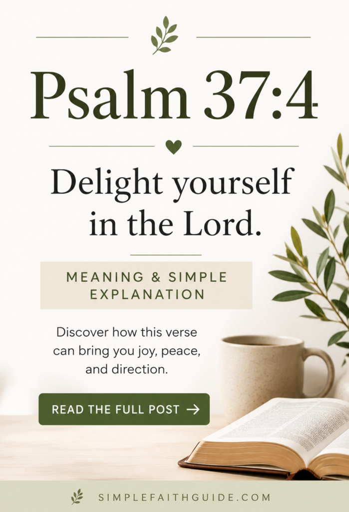 Psalm 37 meaning image for the Pinterest image.