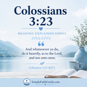 Colossians 3:23 meaning image for post image.