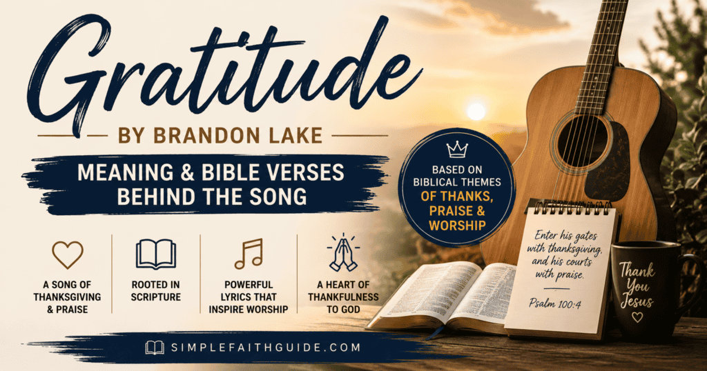Gratitude song bible verses behind the song