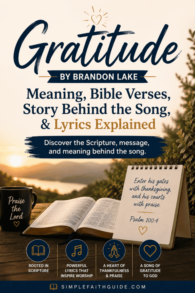 Gratitude song scripture behind the song image for Pinterest