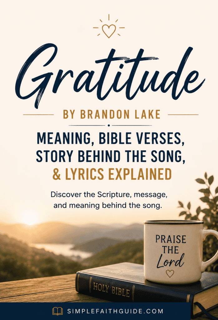 Gratitude song scripture behind the song image for Pinterest