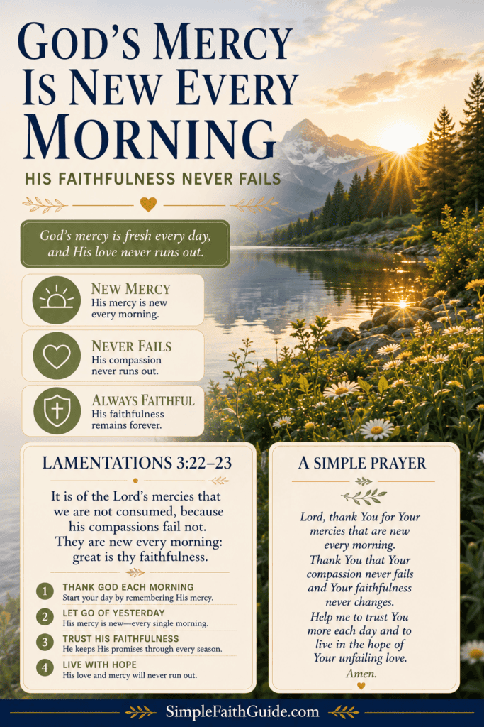 Lamentations 3:22-23 meaning image for Pinterest