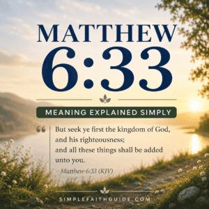 Matthew 6:33 meaning image for feature image.