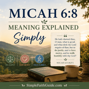 Micah 6:8 meaning image for feature image.