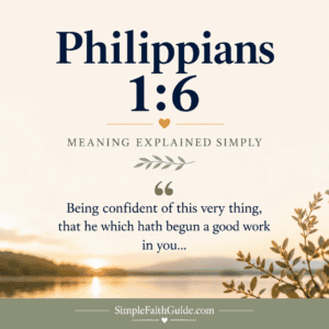 Philippians 1:6 meaning image for feature image.