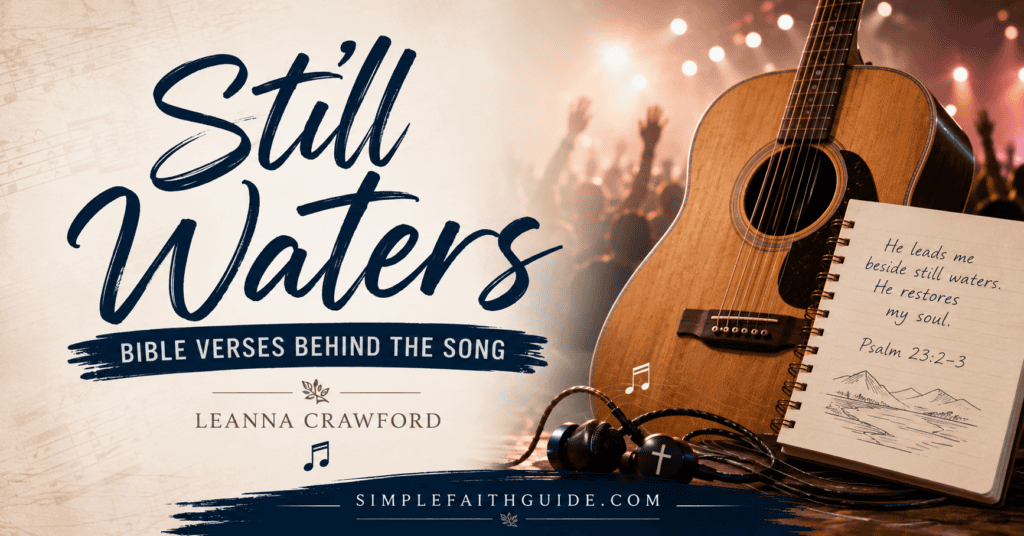 Still Waters song bible verses behind the song