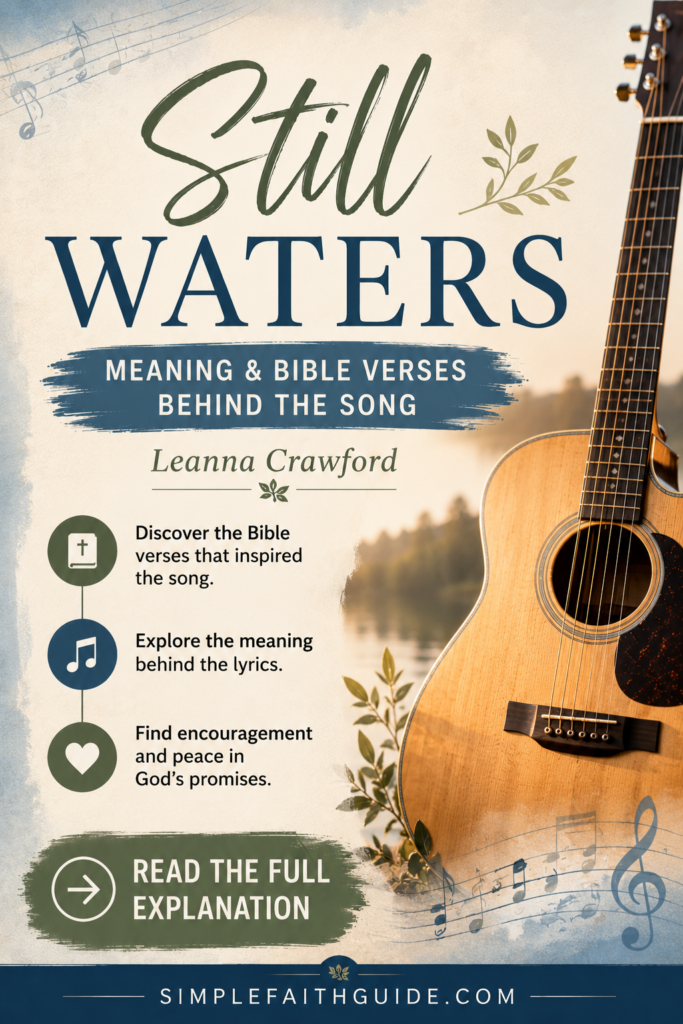 Still Waters Meaning: Bible Verses Behind Leanna Crawford